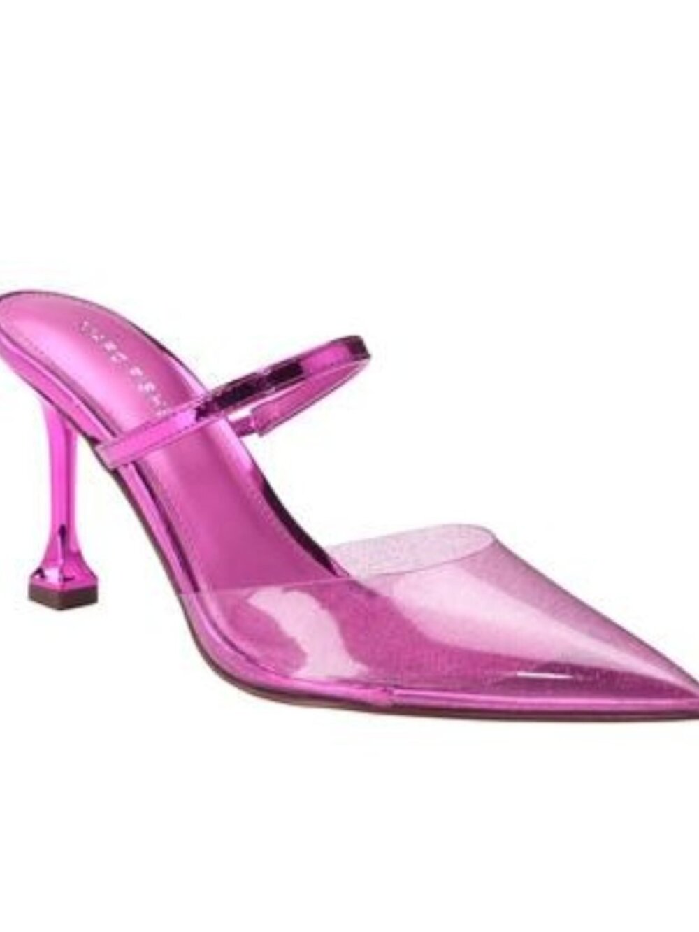 Marc Fisher Women's 6.5 Dark Pink Hadya Pointy Toe Slingback Pumps $90 Retail